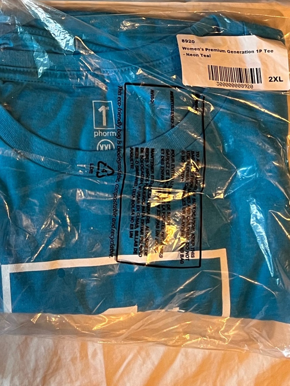 1st Phorm Logo Tee in Blue